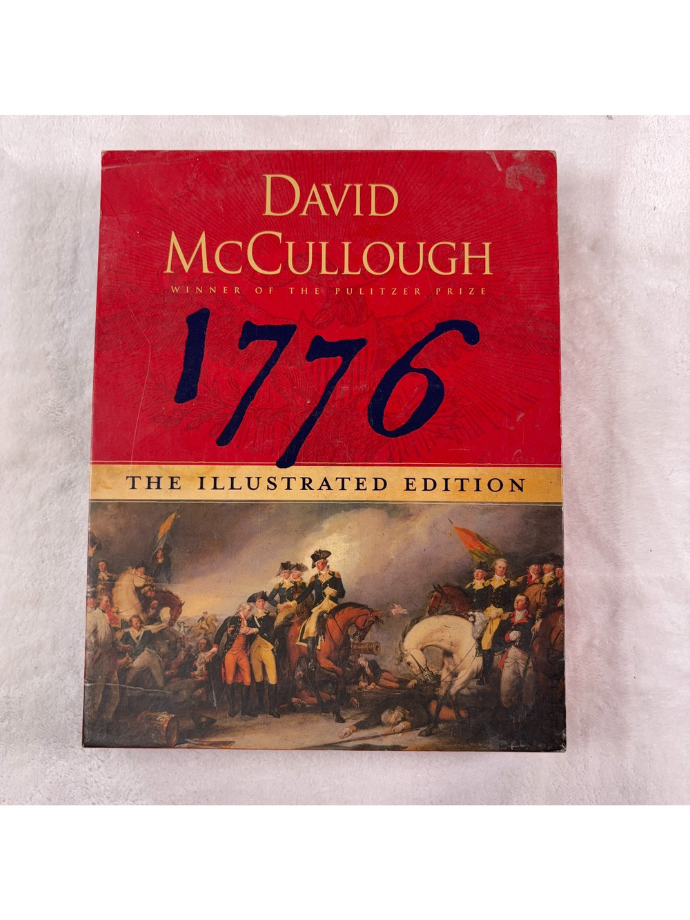 1776 Illustrated Edition David McCullough Hardcover Slipcase Removable Documents